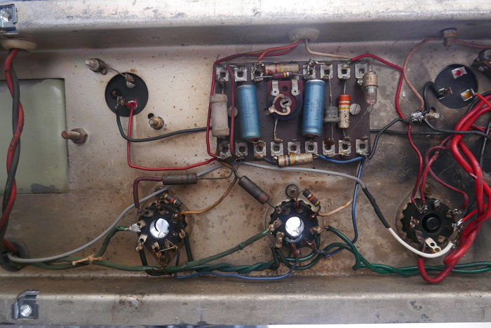 Vox AC50 Mark 1, serial number lacking