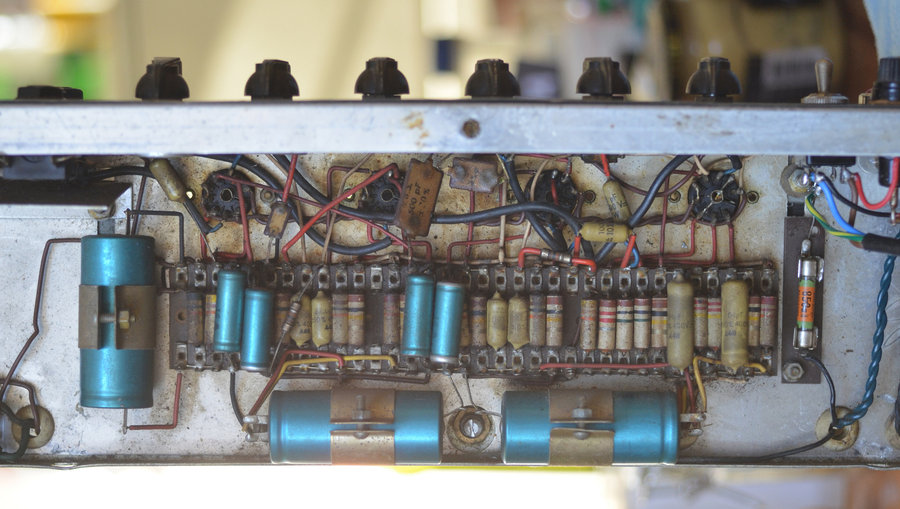 Vox AC50 Mark 2, serial number 1354