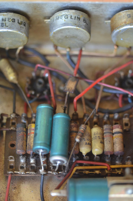 Vox AC50 Mark 2, serial number 1354