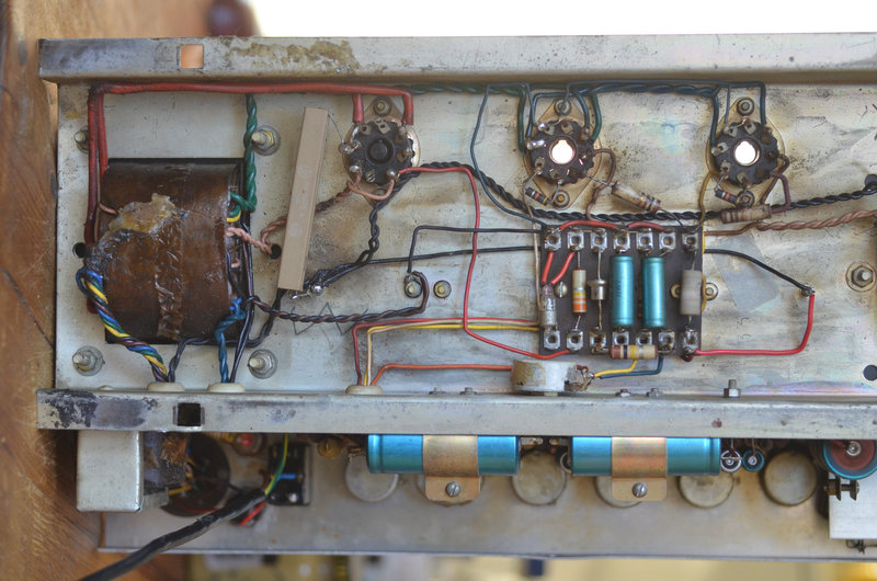 Vox AC50 Mark 2, serial number 1354