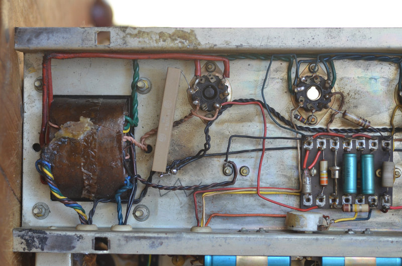 Vox AC50 Mark 2, serial number 1354