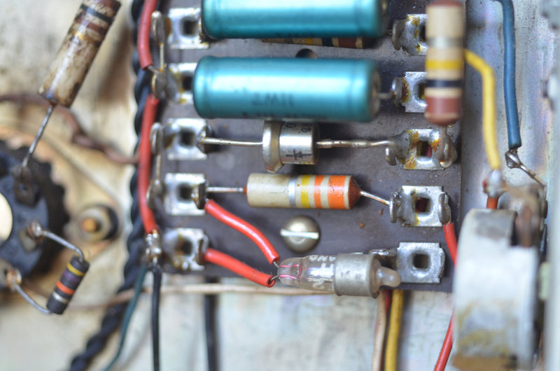 Vox AC50 Mark 2, serial number 1354