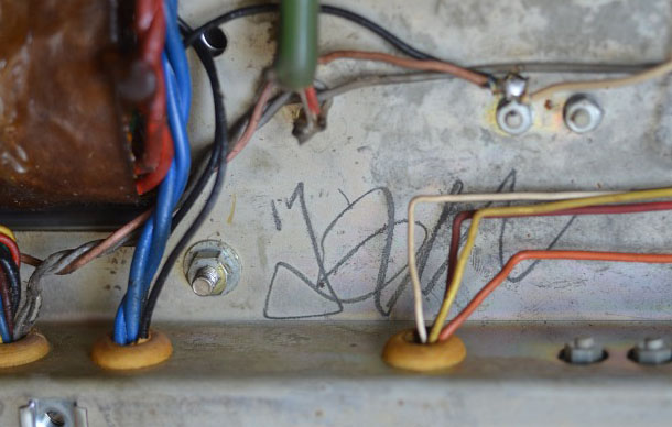 Vox AC50 serial number 1578, late 1964