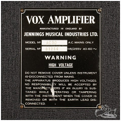 Vox AC50, large box, serial number 3256