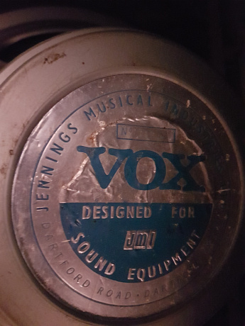Vox AC50 Mark 3, serial number 3339