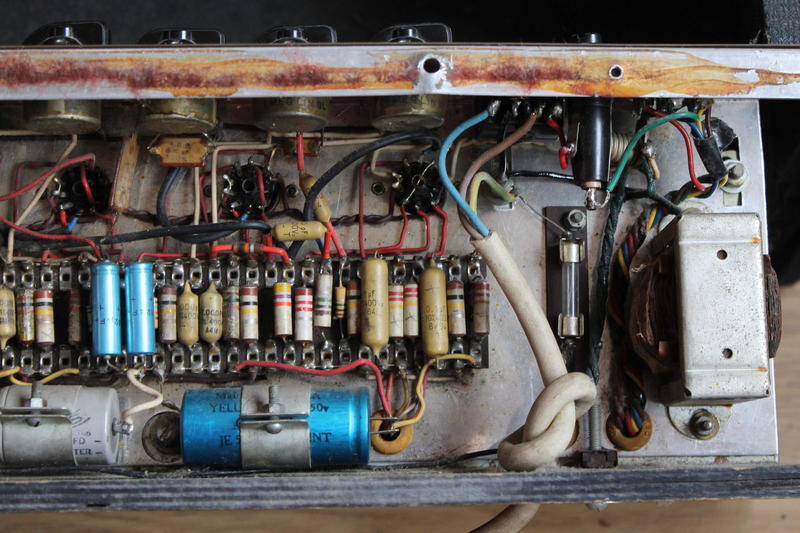 Vox AC50 mark 2, large box, serial number originally in the 1500s-1600s