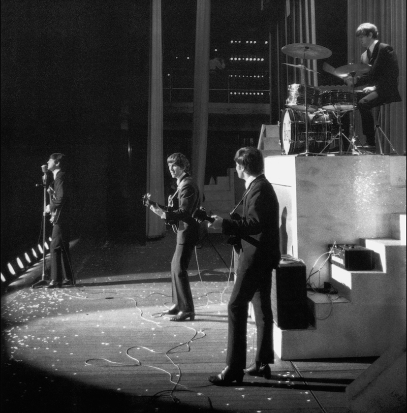 The Beatles, Christmas Show 1963, with AC50s