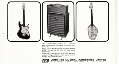 Vox AC50 adverts