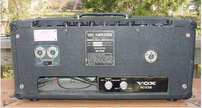 Vox AC50s with reverb