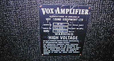 Vox Sound Equipment Limited AC50s