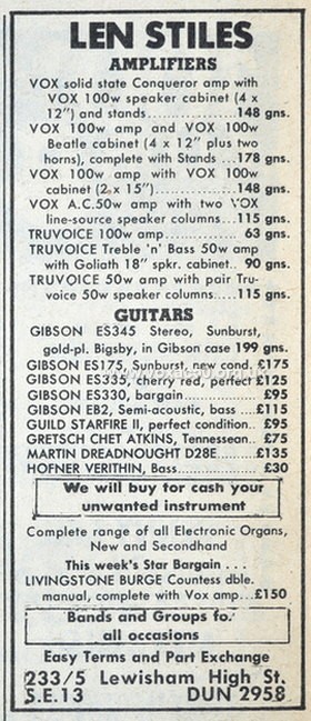 Melody Maker magazine, 14th September 1968