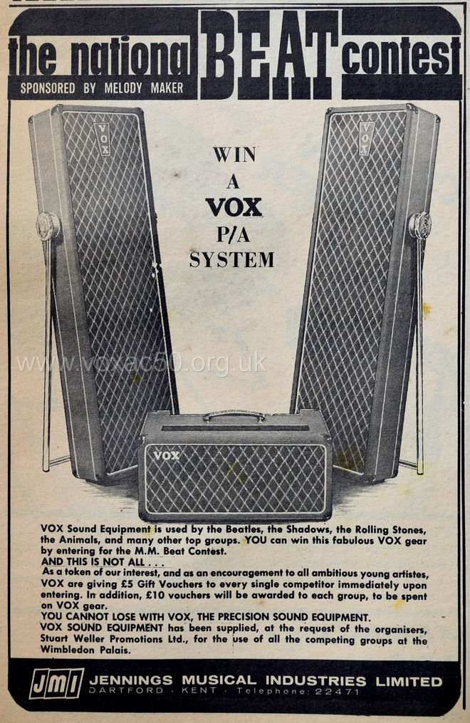 Melody Maker newspaper, 17th April 1965