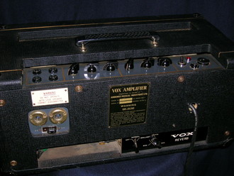 Vox AC50 with special reverb unit